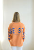 Boise State Barkley Split Lantern Sleeve Crew